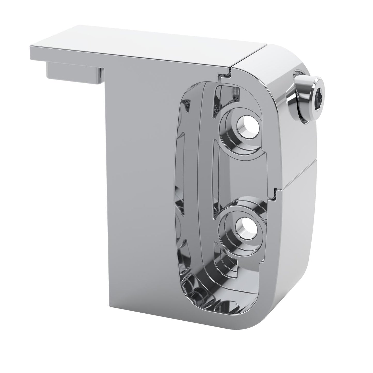 Shower door left collar