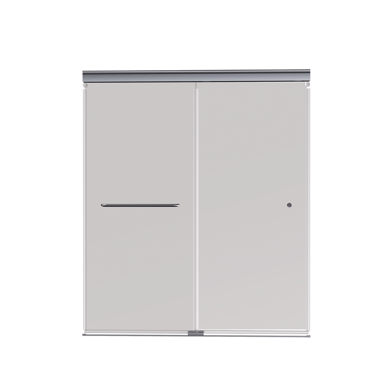 60" Shower / Clear / Chrome