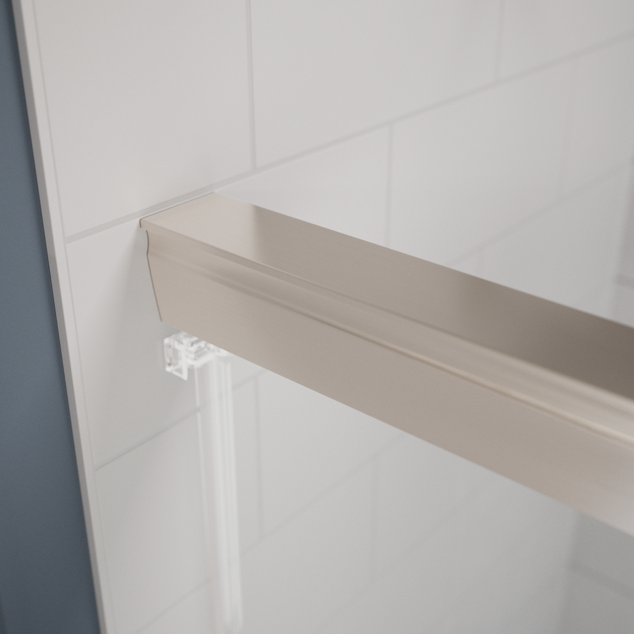 60" Shower/Tub / N/A / Brushed Nickel (Shower Door)