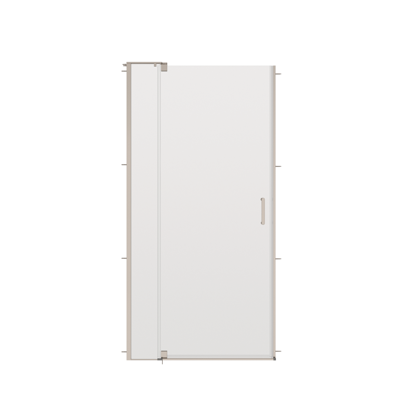 36" Shower / Clear / Brushed Nickel (Shower Door)