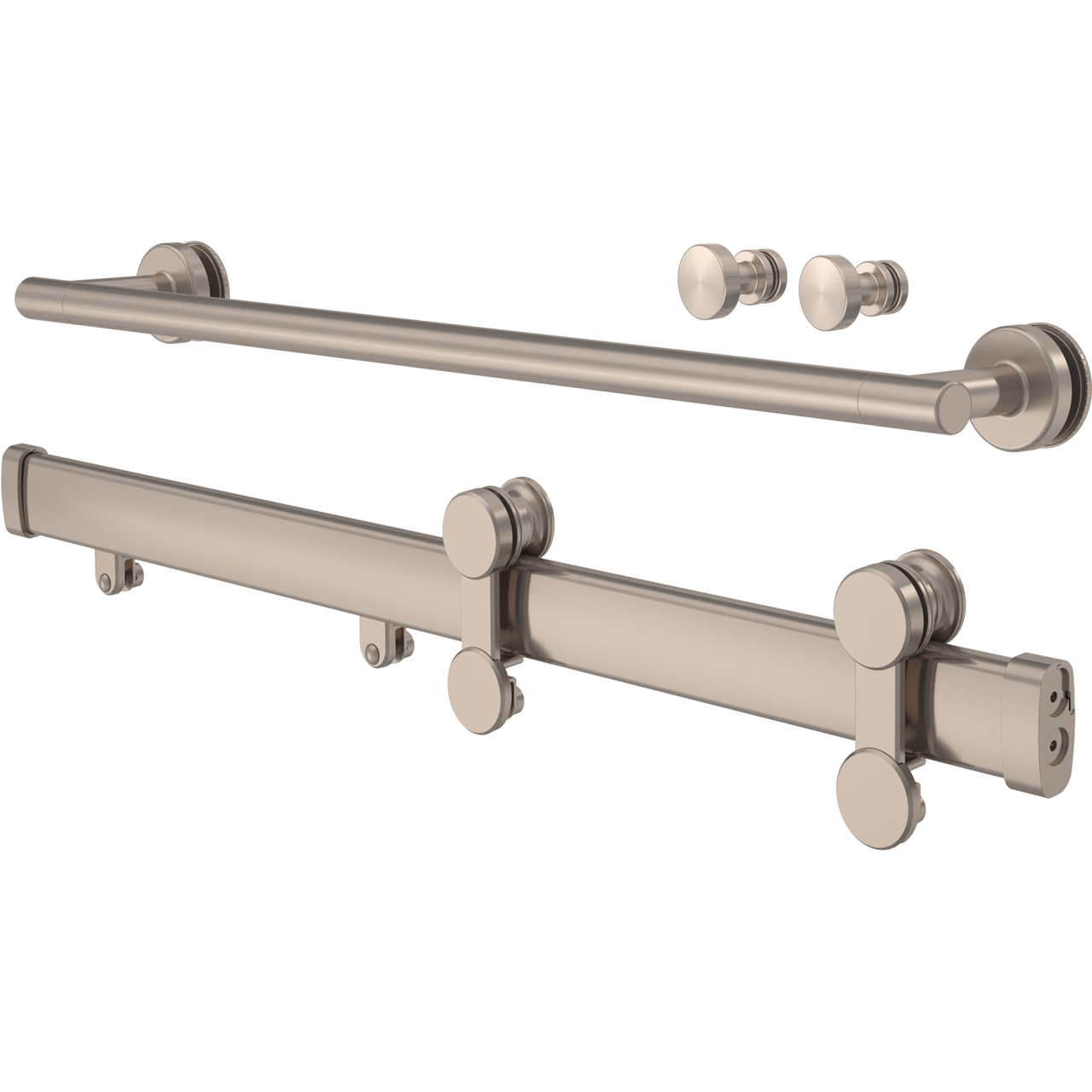 60" Shower/Tub / N/A / Brushed Nickel (Shower Door)