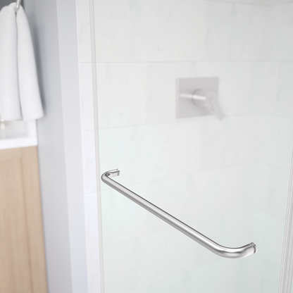 60" Bathtub / Clear / Chrome