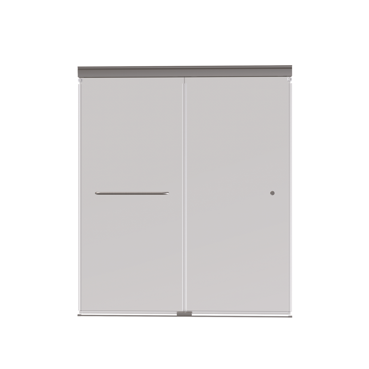 60" Shower / Clear / Brushed Nickel (Shower Door)