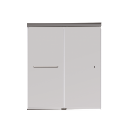 60" Shower / Clear / Brushed Nickel (Shower Door)