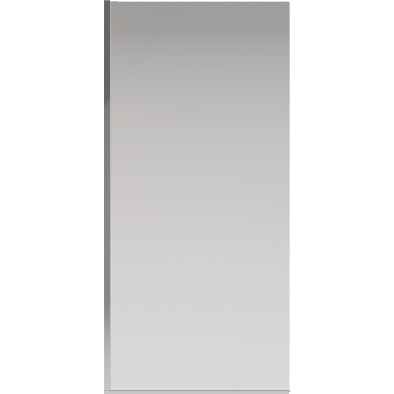 34" Shower / Clear / Chrome