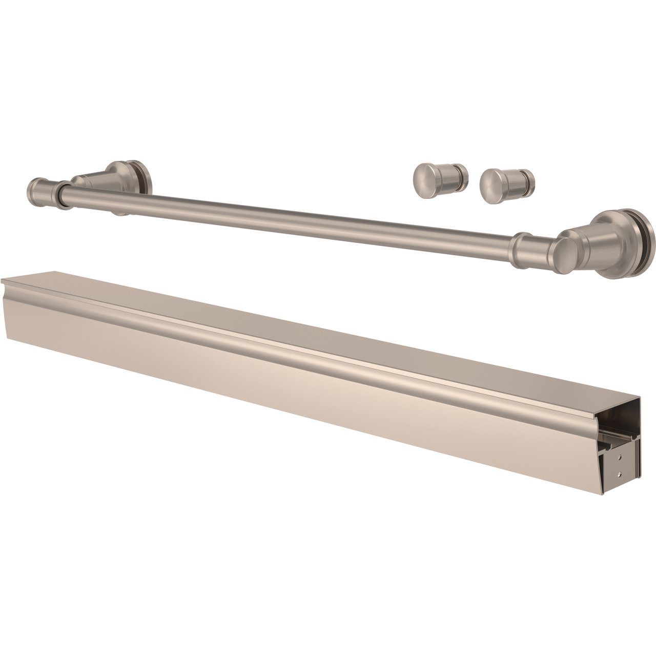 60" Shower/Tub / N/A / Brushed Nickel (Shower Door)