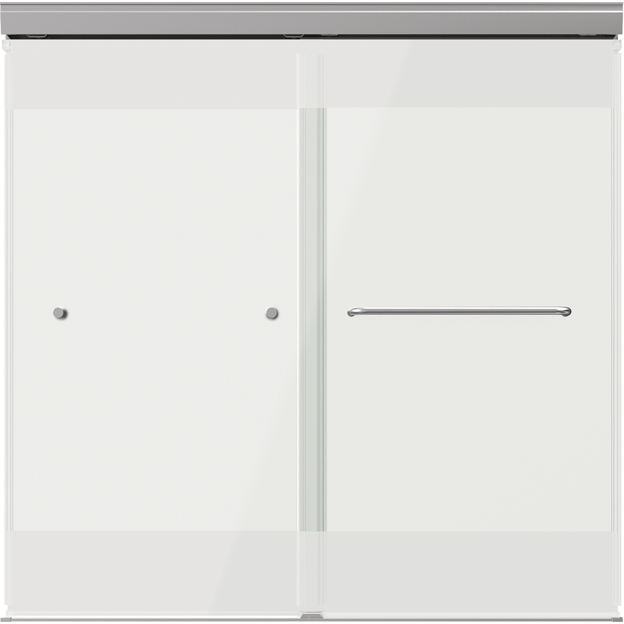 60" Bathtub / Privacy / Chrome