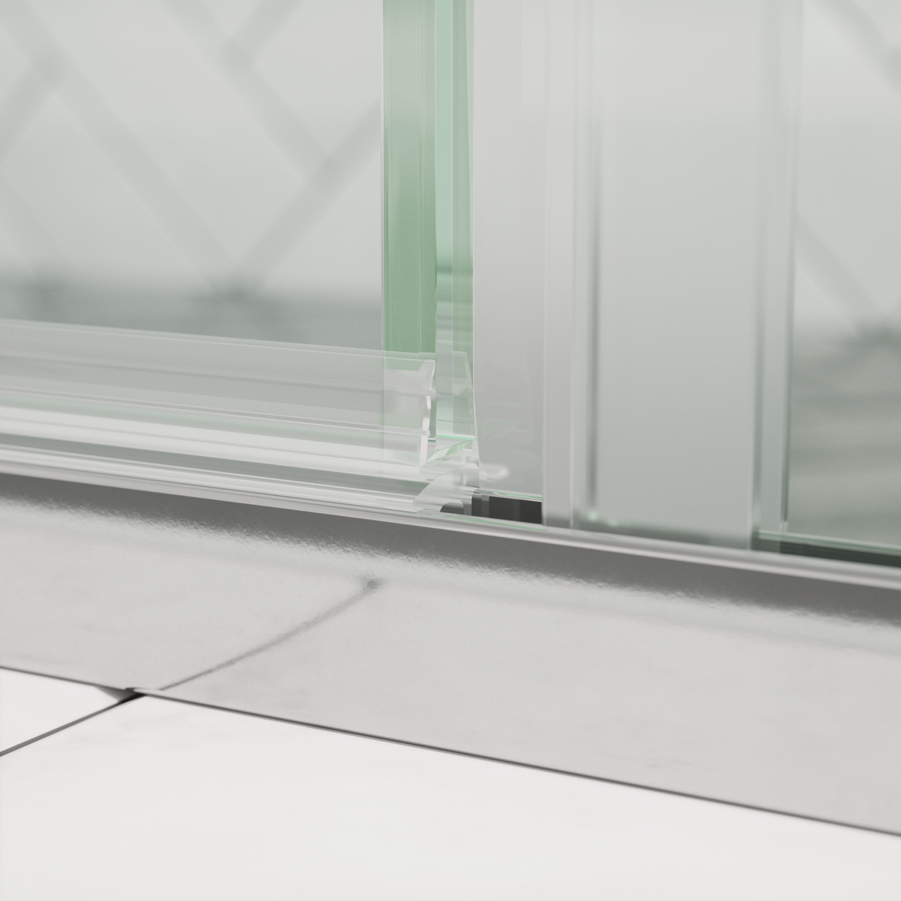 60" Shower / N/A / Chrome