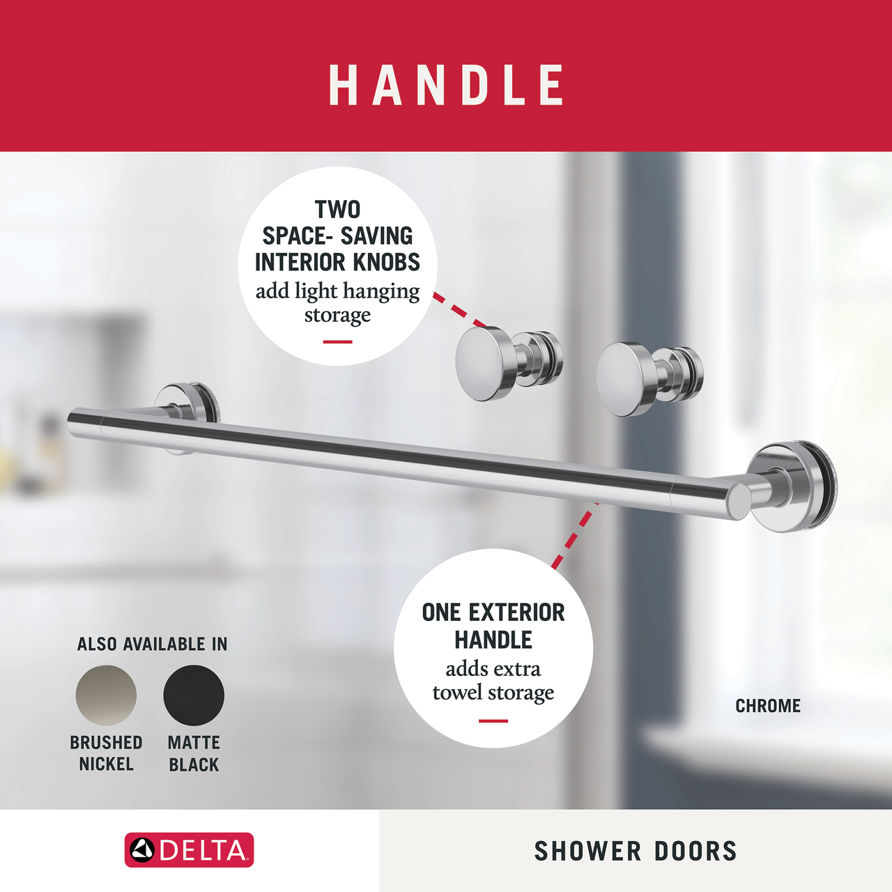 60" Bathtub / Clear / Chrome