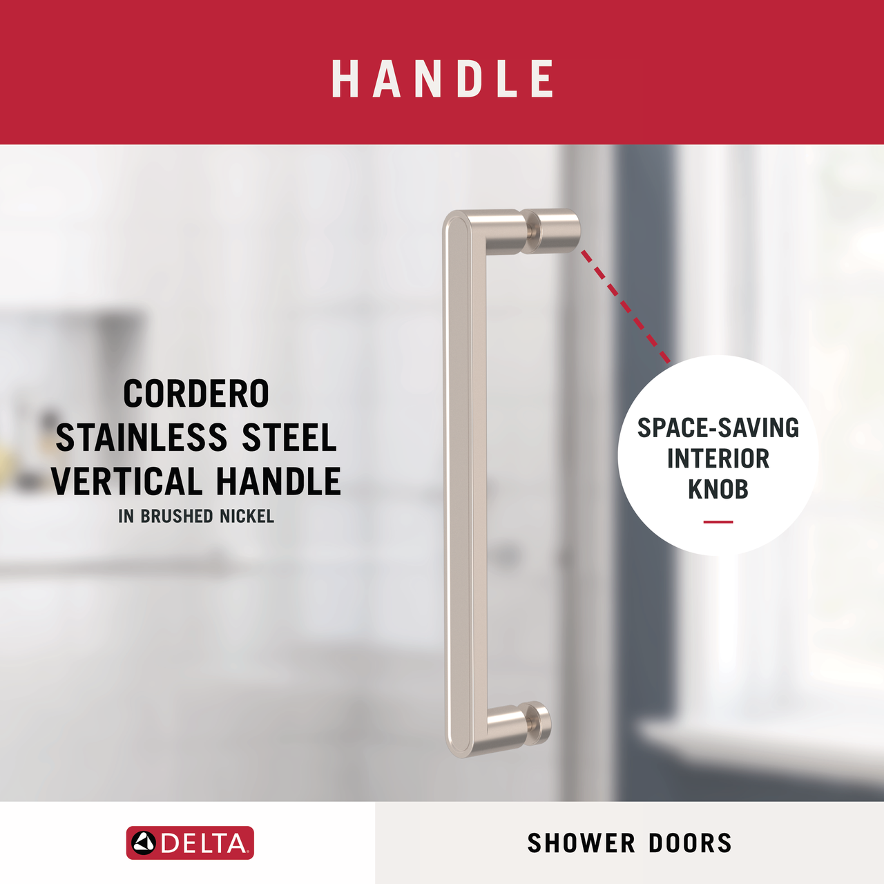 60" Shower / Clear / Brushed Nickel (Shower Door)