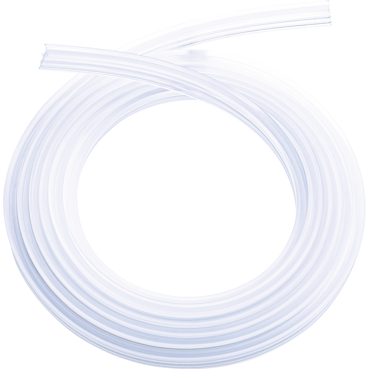 A coiled white glazing bead 