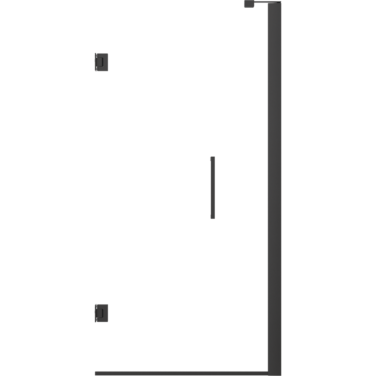 60" Shower / N/A / Matte Black