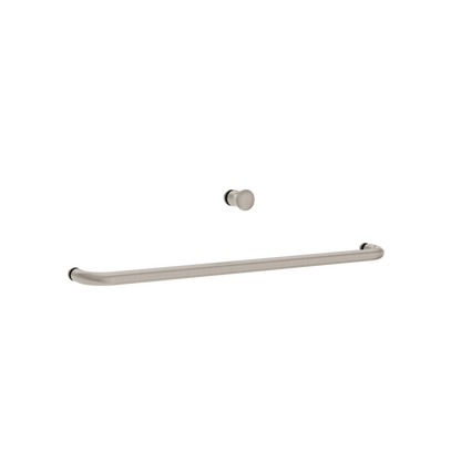 60" Shower / Clear / Brushed Nickel (Shower Door)