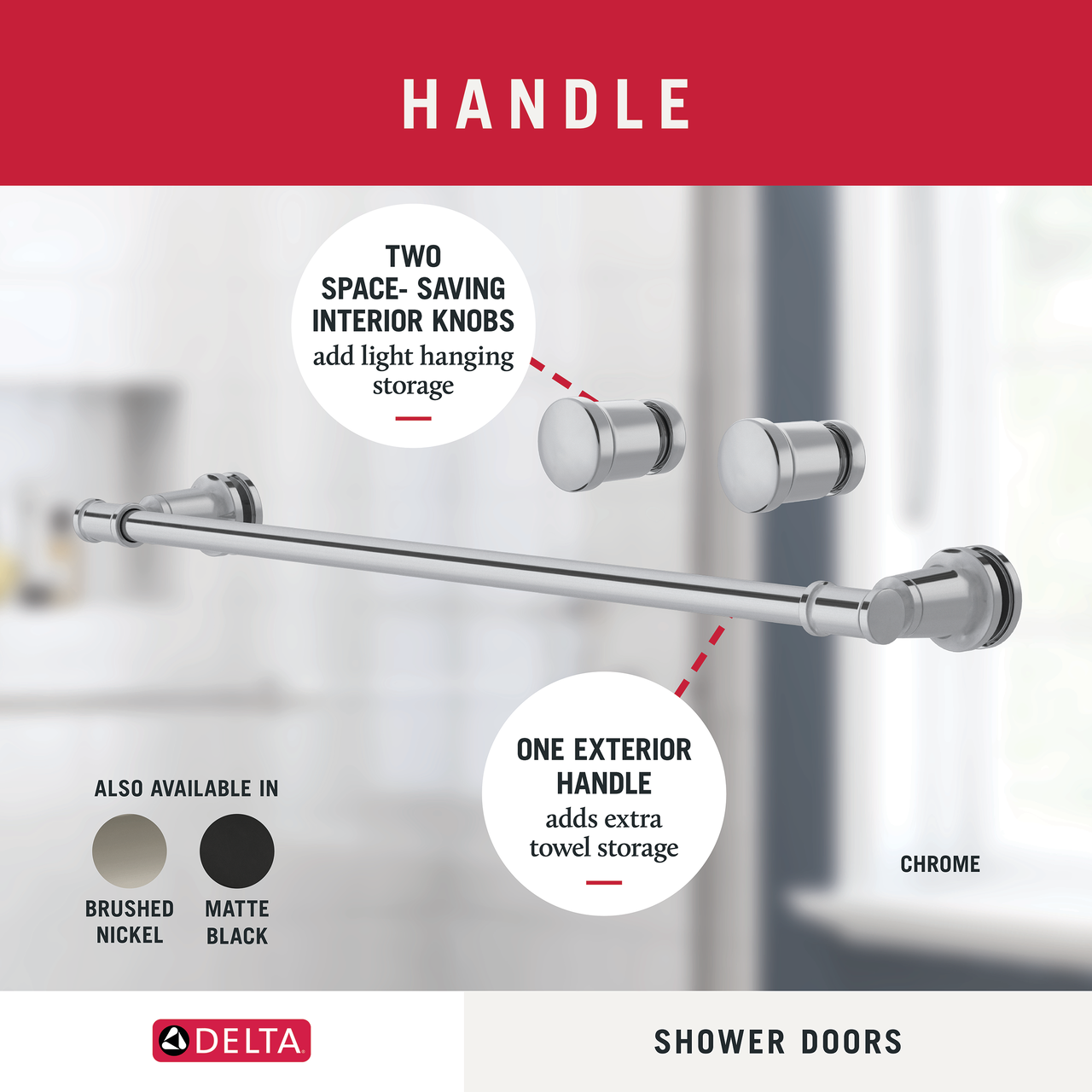 60" Shower/Tub / N/A / Chrome