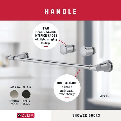 60" Shower/Tub / N/A / Chrome