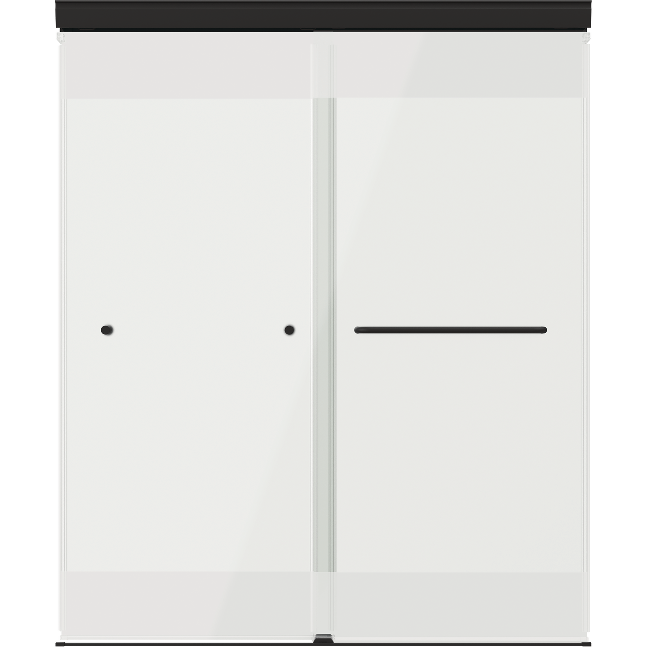 60" Shower / Privacy / Matte Black