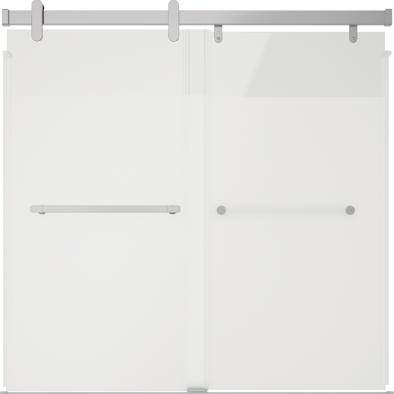 60" Bathtub / Privacy / Chrome