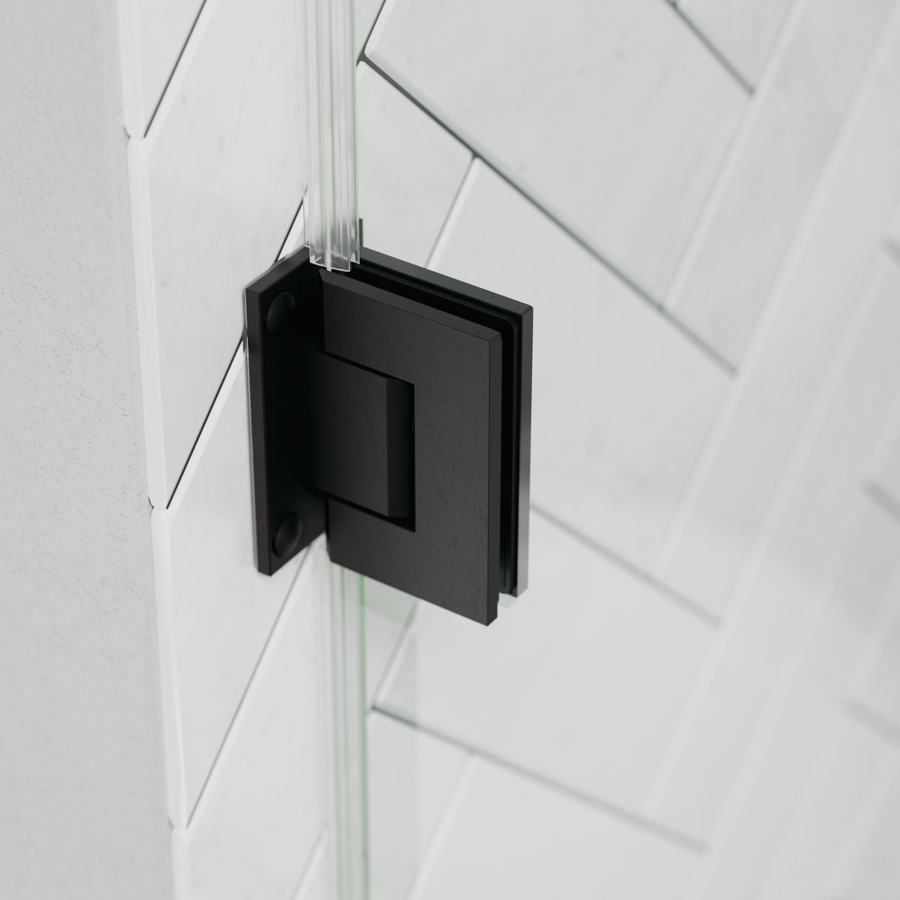 60" Shower / N/A / Matte Black