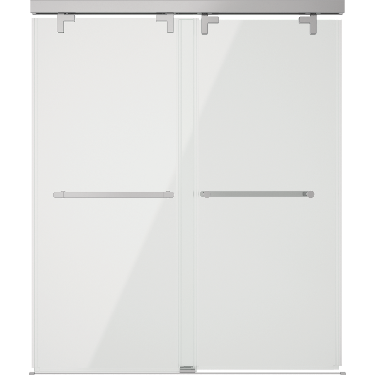 60" Shower / Clear / Chrome