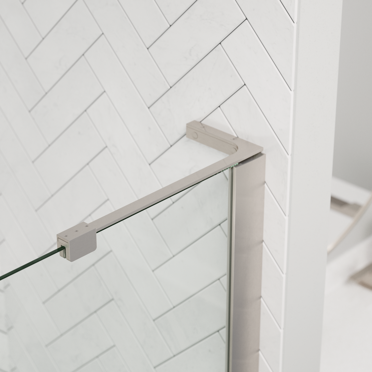 60" Shower / N/A / Brushed Nickel (Shower Door)