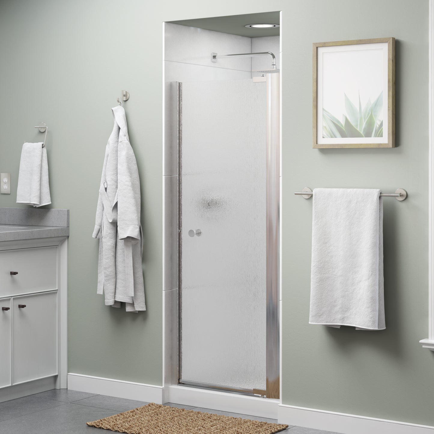 30" Shower / Rain / Chrome