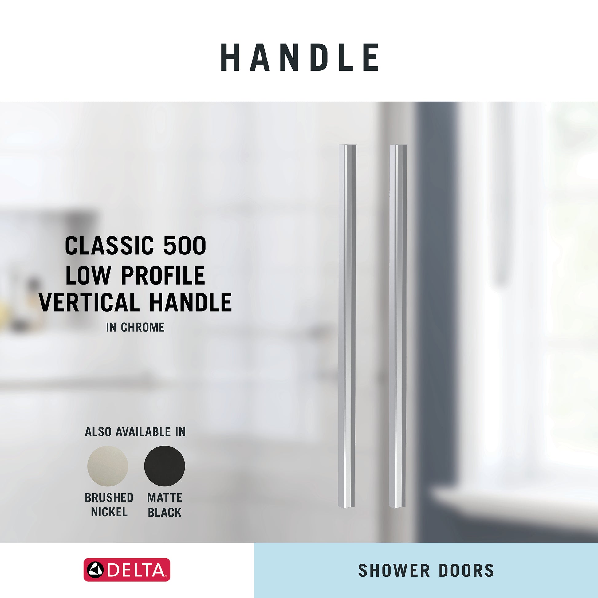 60" Shower / Clear / Polished Chrome