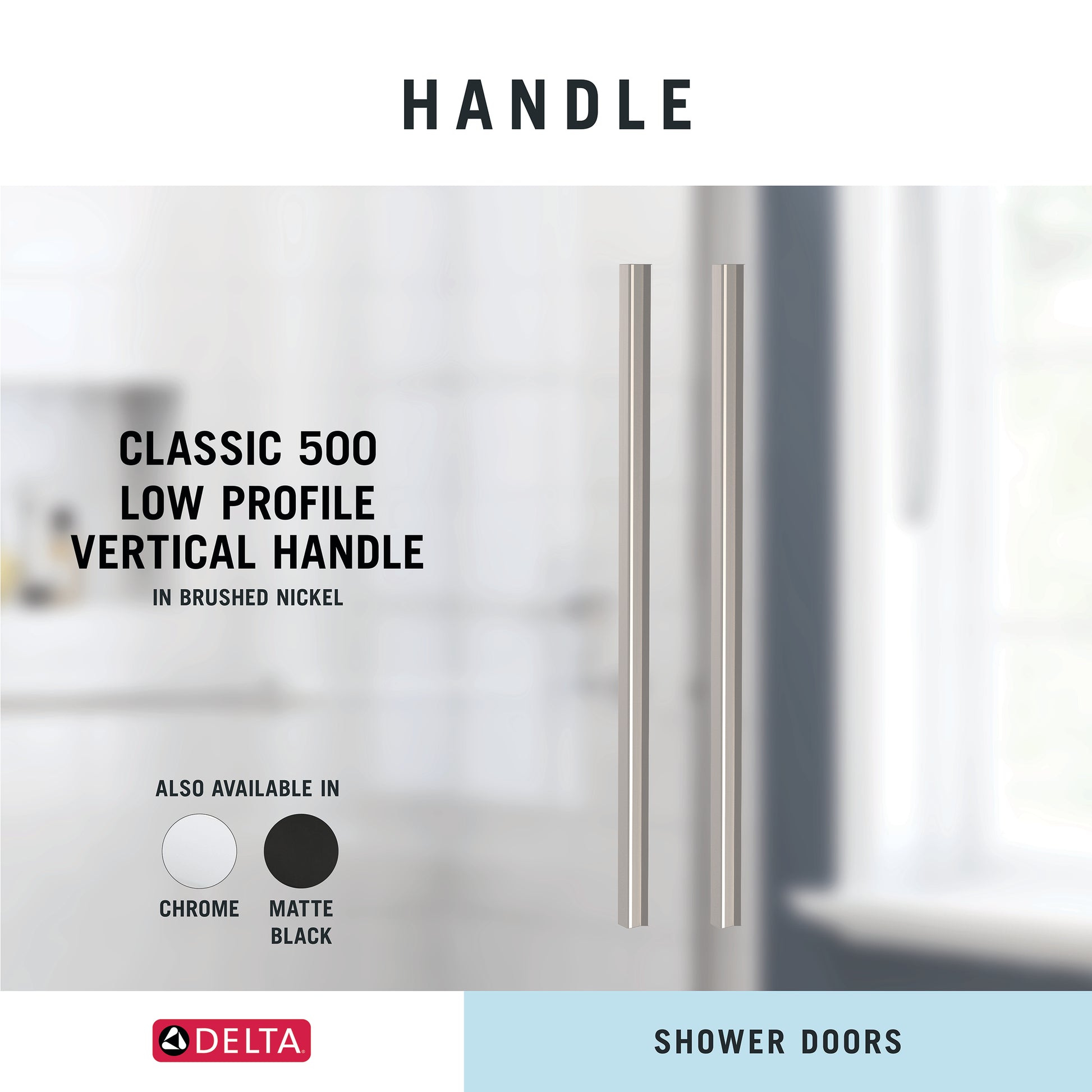 60" Bathtub / Clear / Shower Door Brushed Nickel