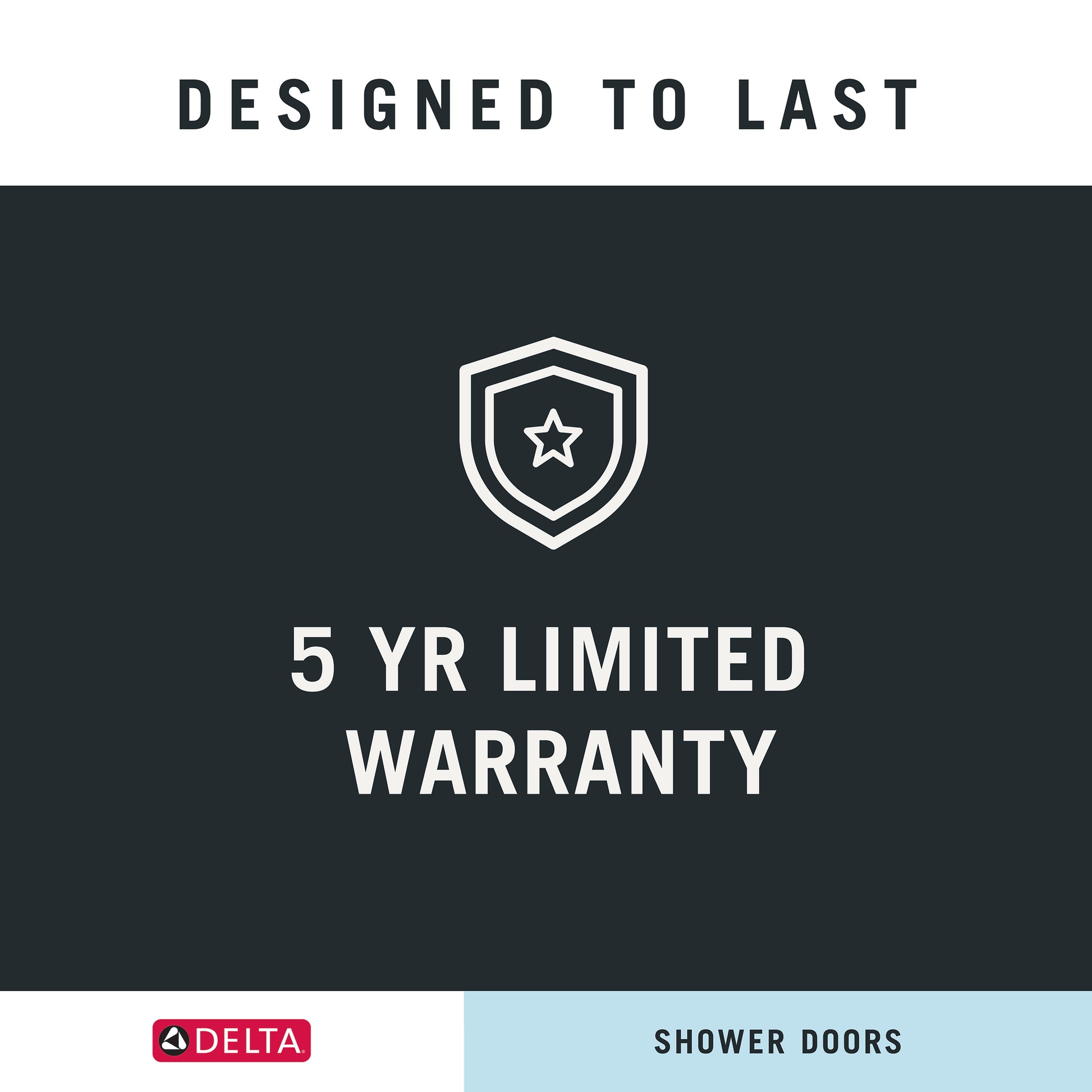 48" Shower / Clear / Polished Chrome