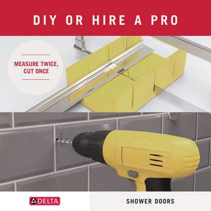 60" Shower/Tub / N/A / Chrome