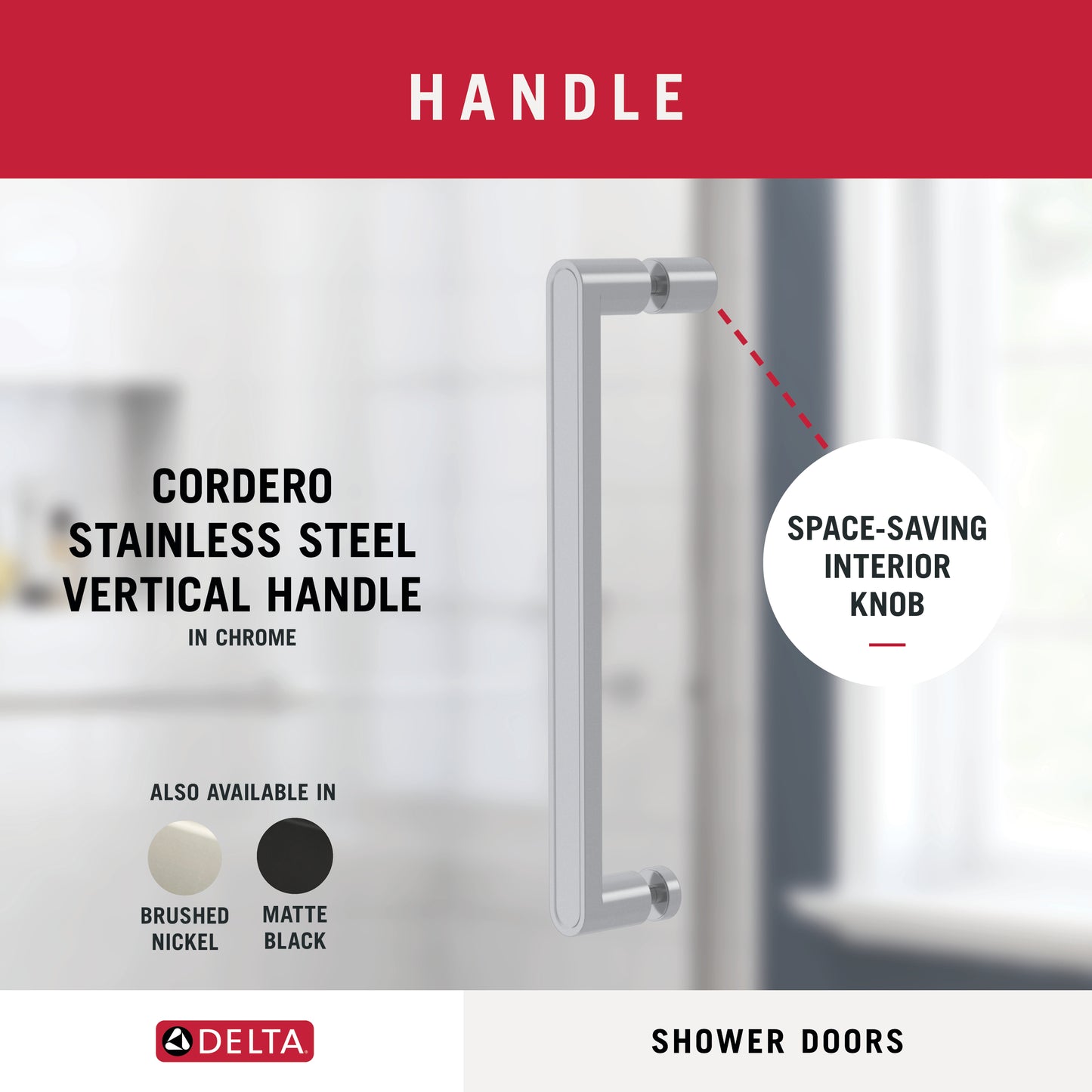 60" Shower / Clear / Chrome