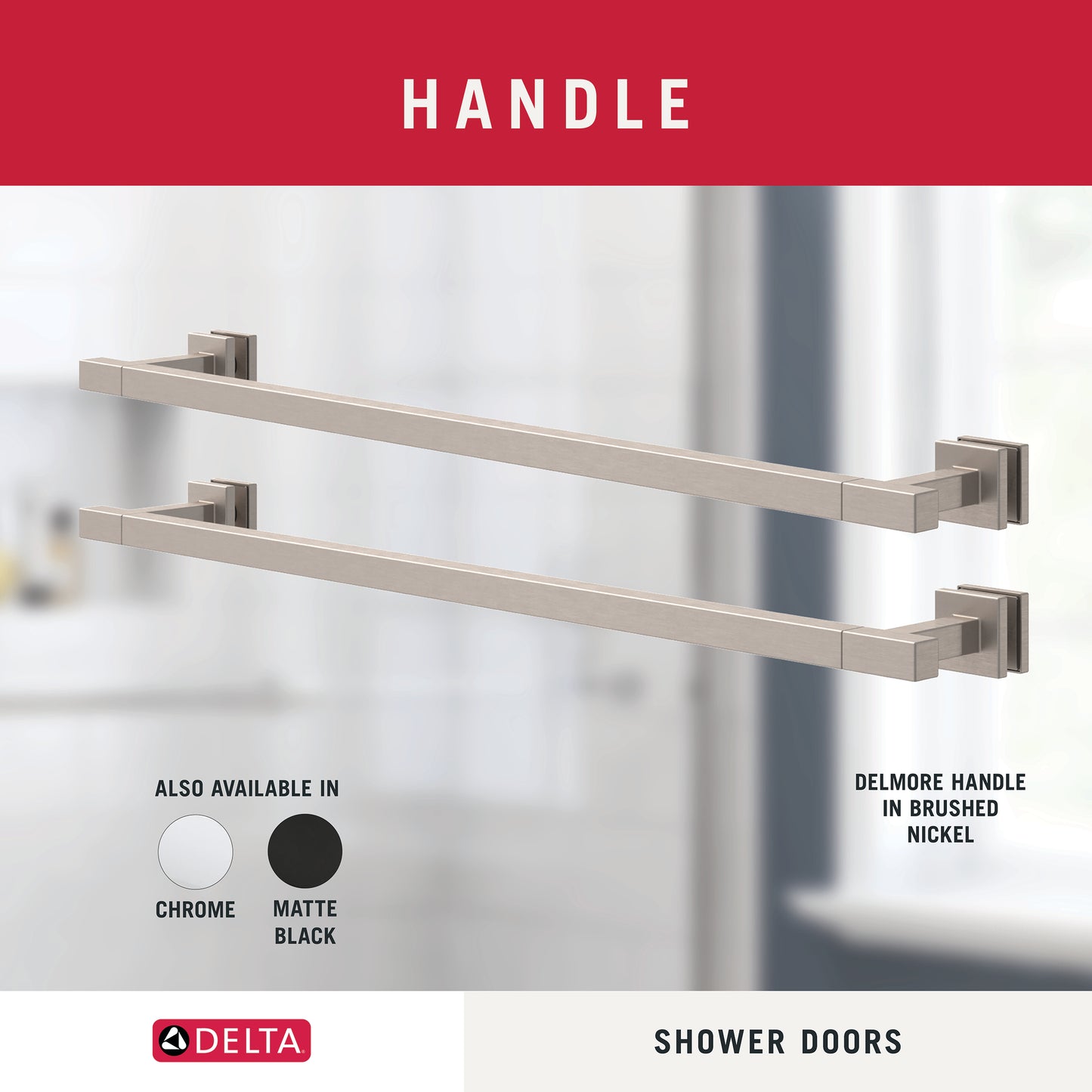 60" Shower / Clear / Brushed Nickel (Shower Door)