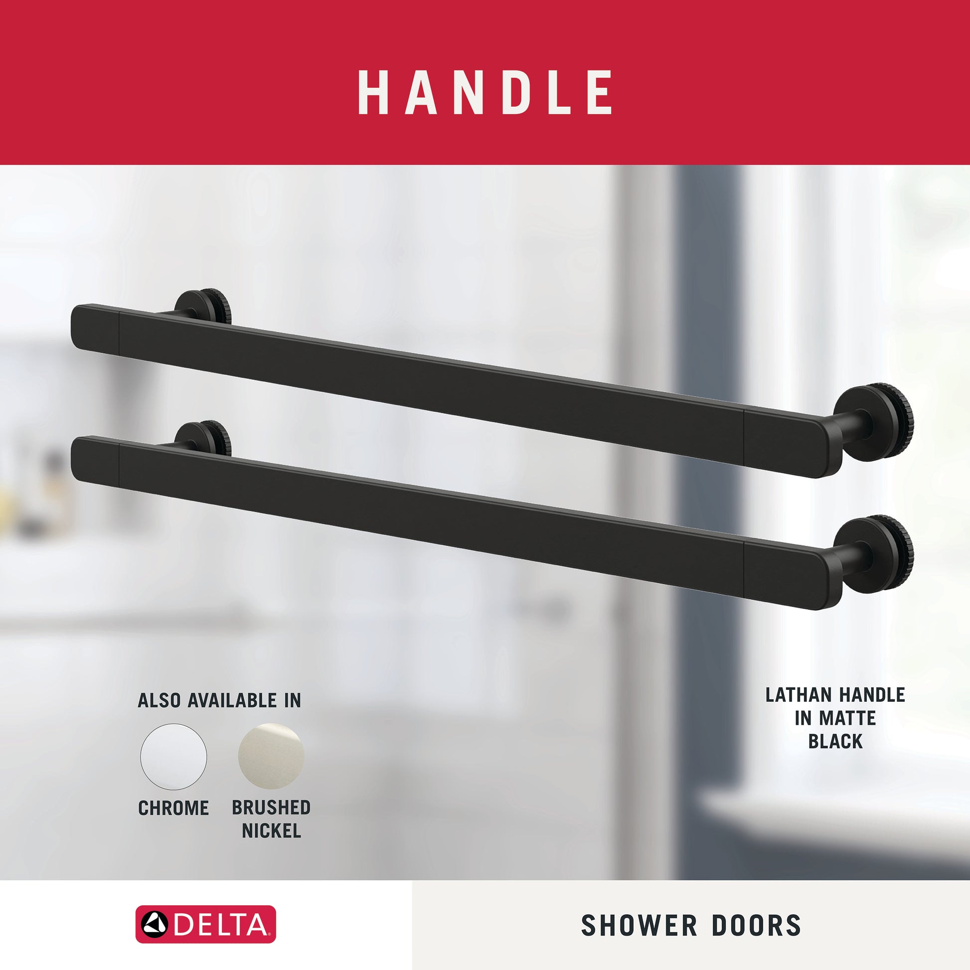 60" Bathtub / Clear / Matte Black