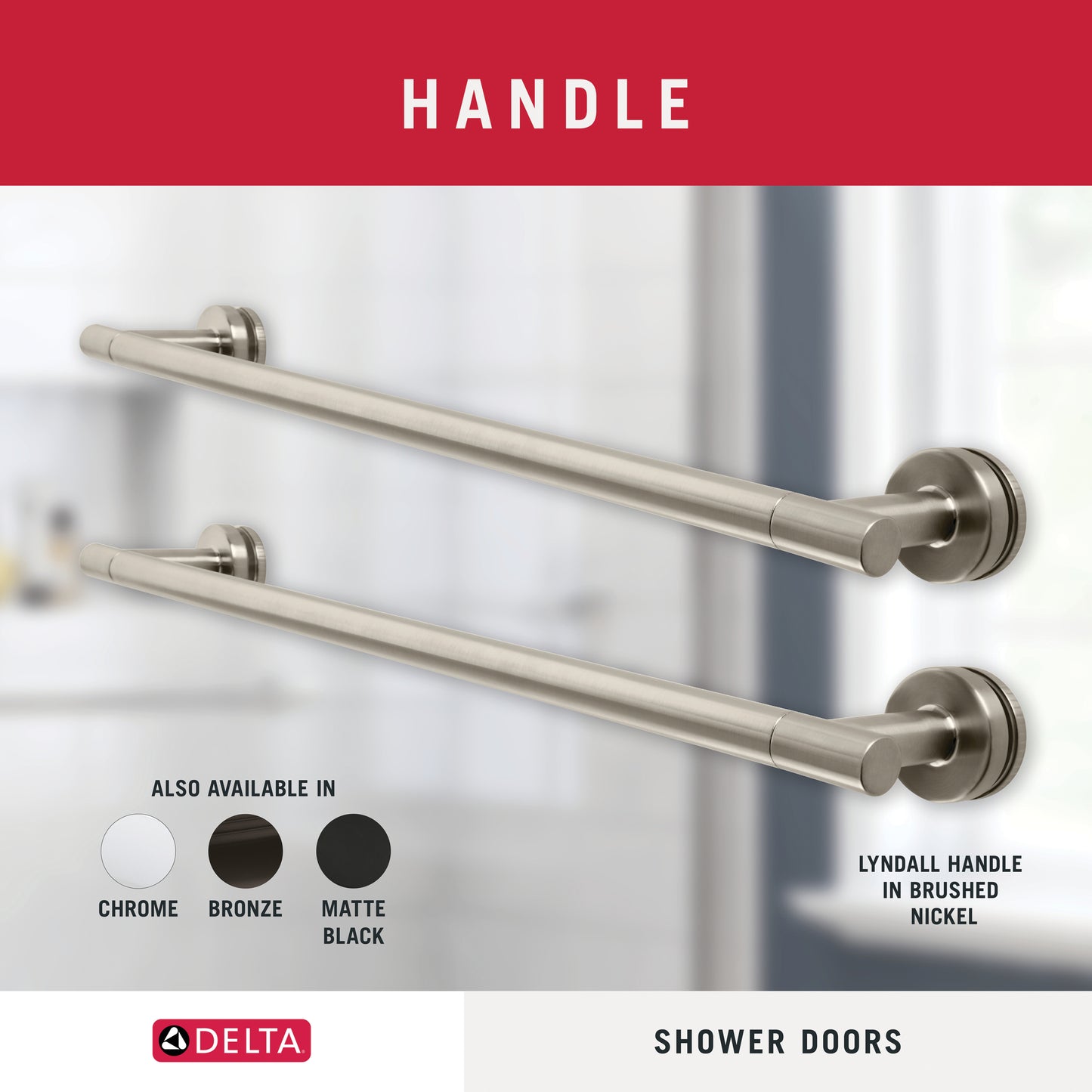 60" Shower / Transition / Nickel