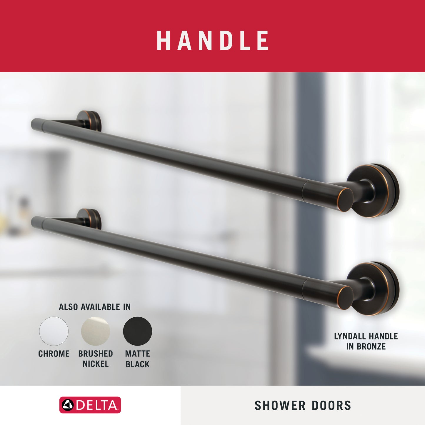 48" Shower / Transition / Delta Oil Rubbed Bronze