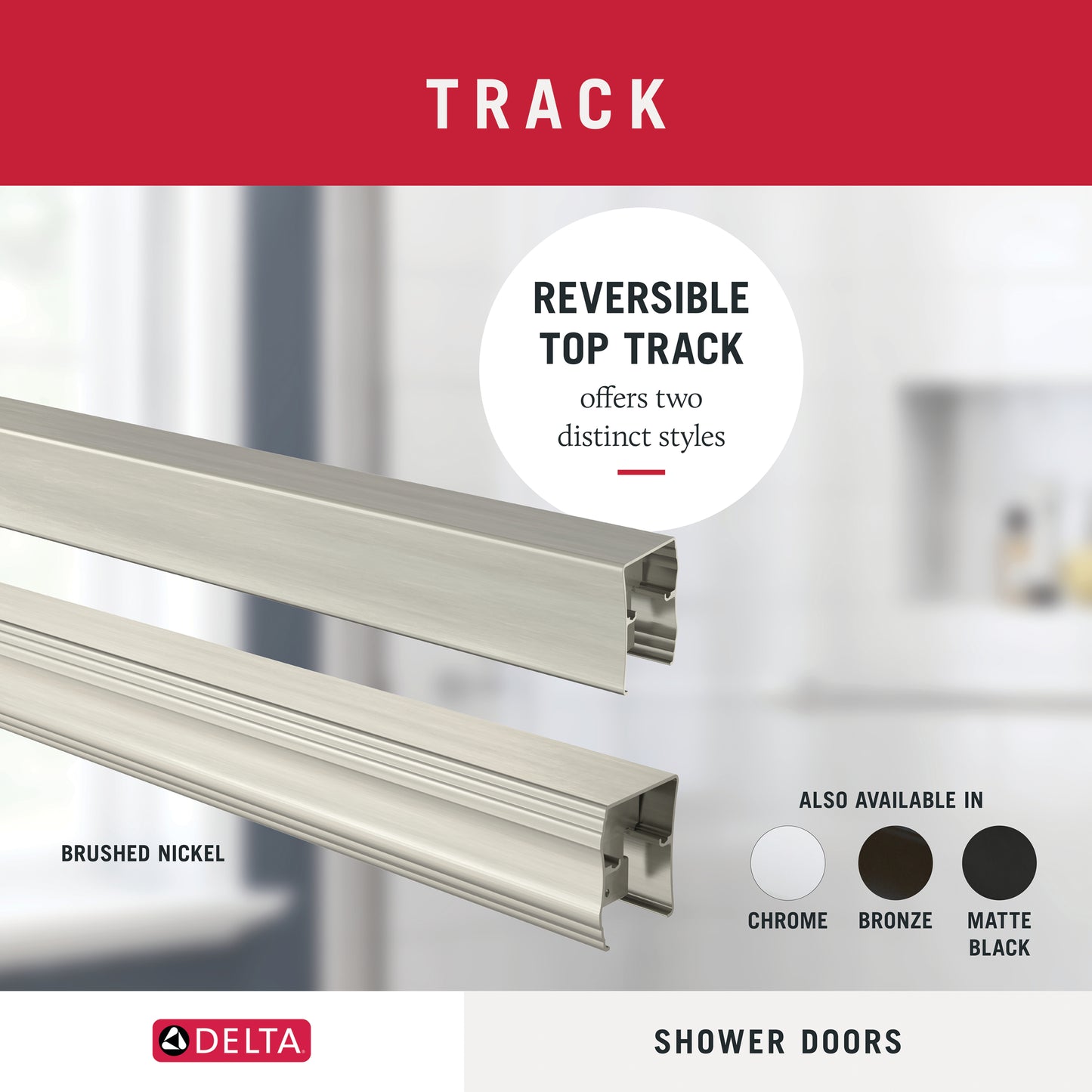 48" Shower / Clear / Shower Door Brushed Nickel
