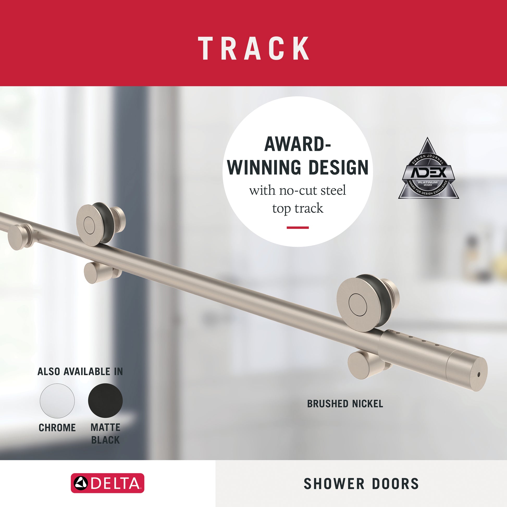 60" Shower / Clear / Shower Door Brushed Nickel