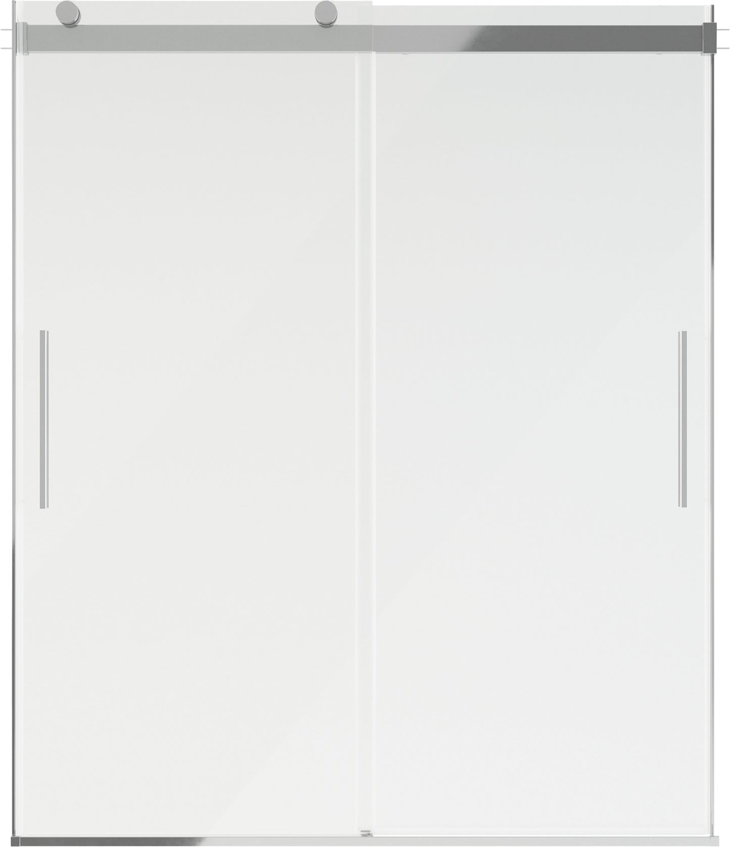 60" Shower / Clear / Chrome