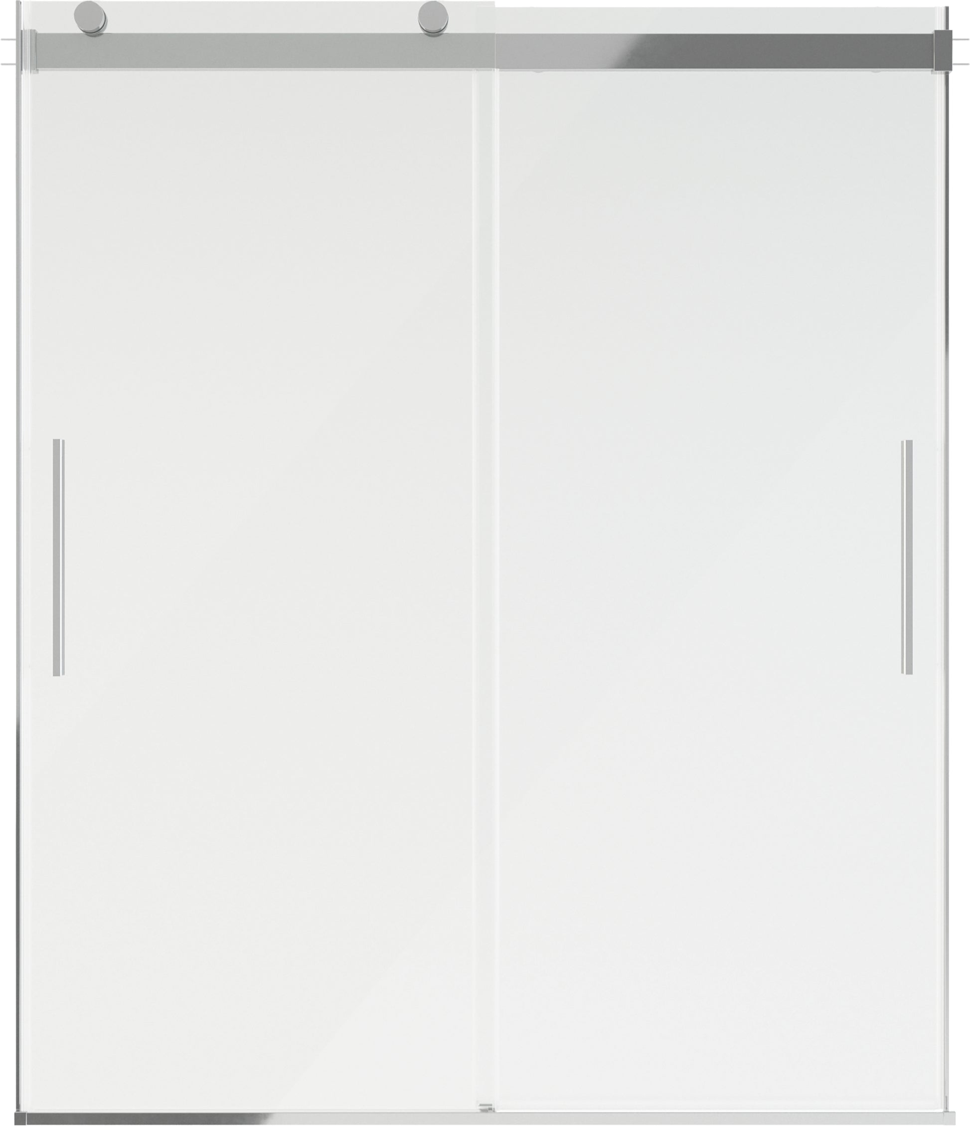 60" Shower / Clear / Chrome