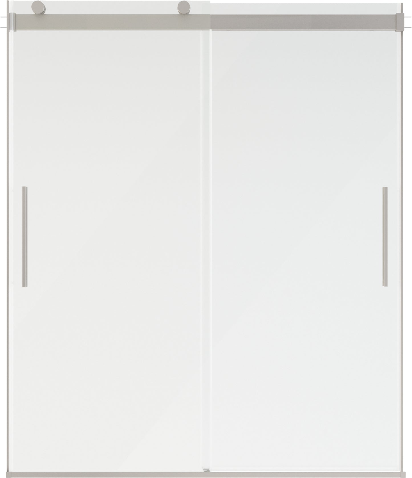 60" Shower / Clear / Brushed Nickel (Shower Door)