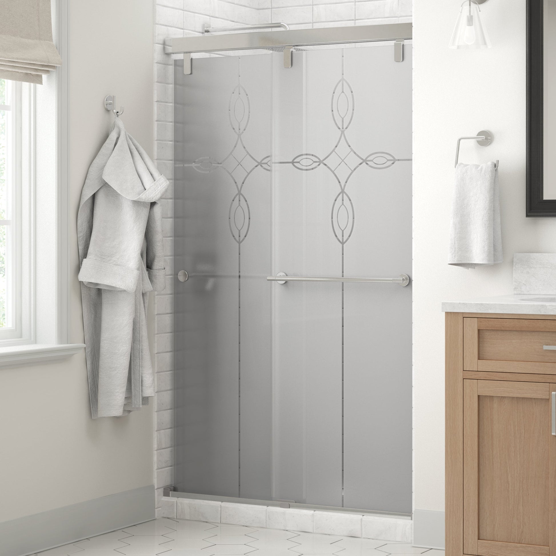 48" Shower / Tranquility / Polished Chrome