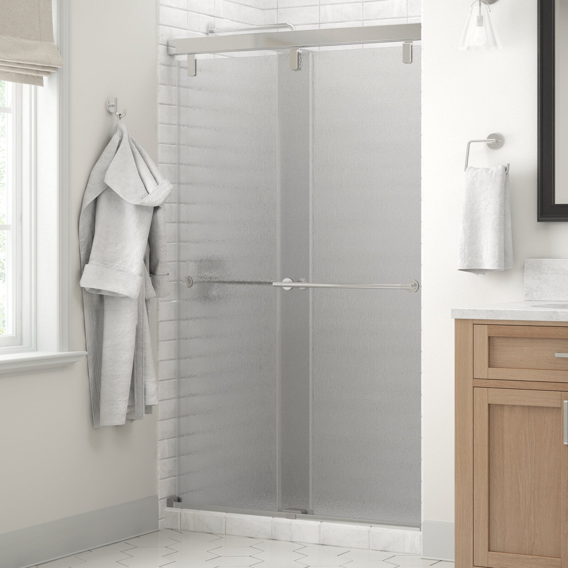 48" Shower / Rain / Polished Chrome