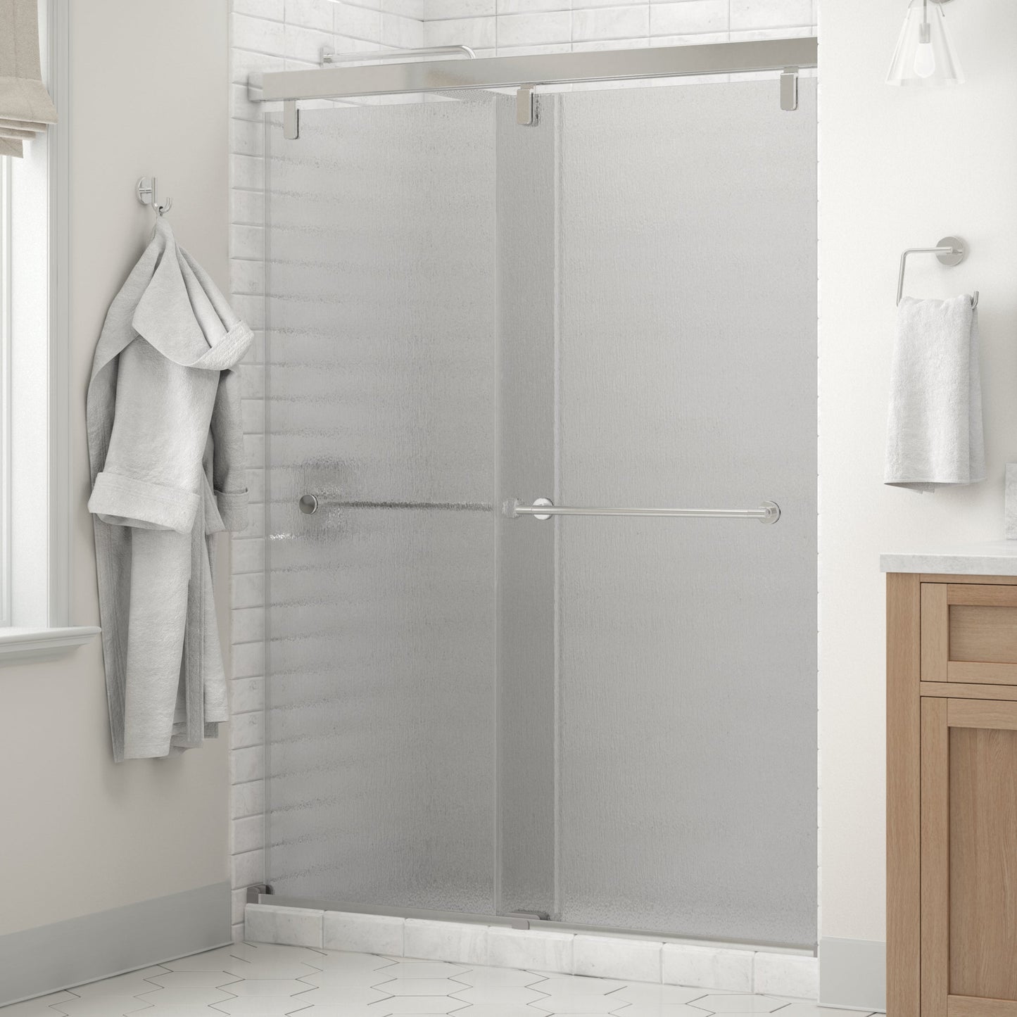 60" Shower / Rain / Polished Chrome