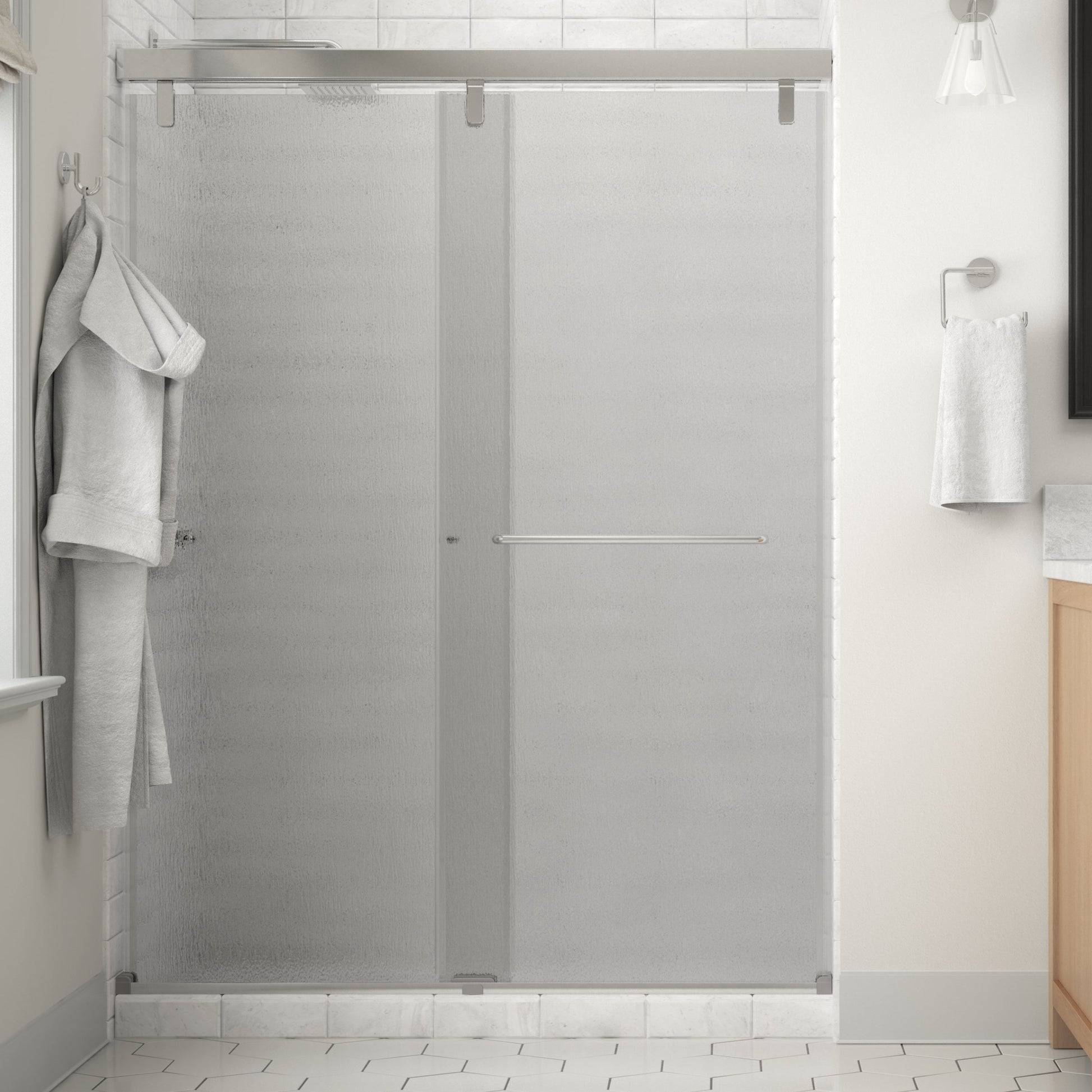 60" Shower / Rain / Polished Chrome