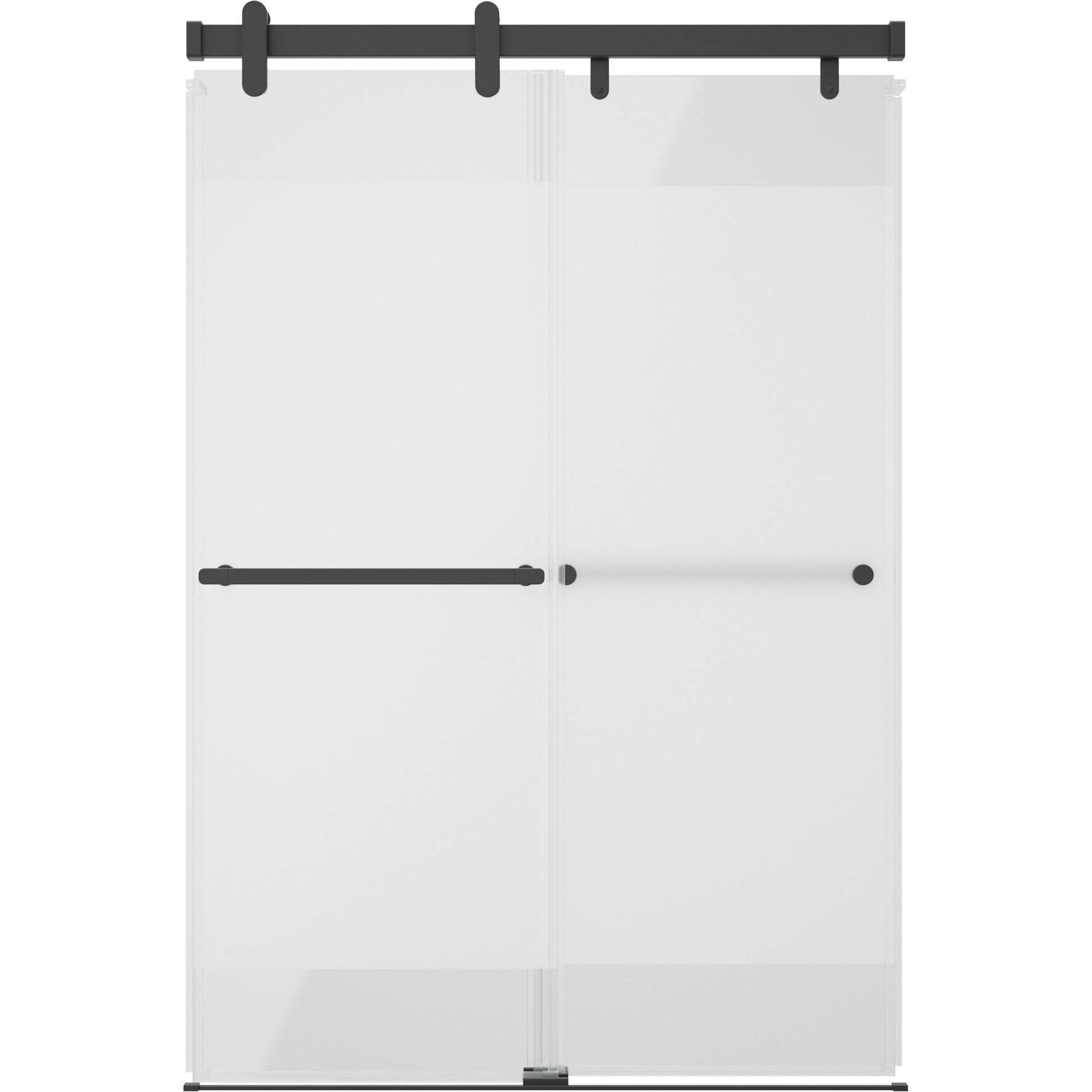 48" Shower / Privacy / Matte Black