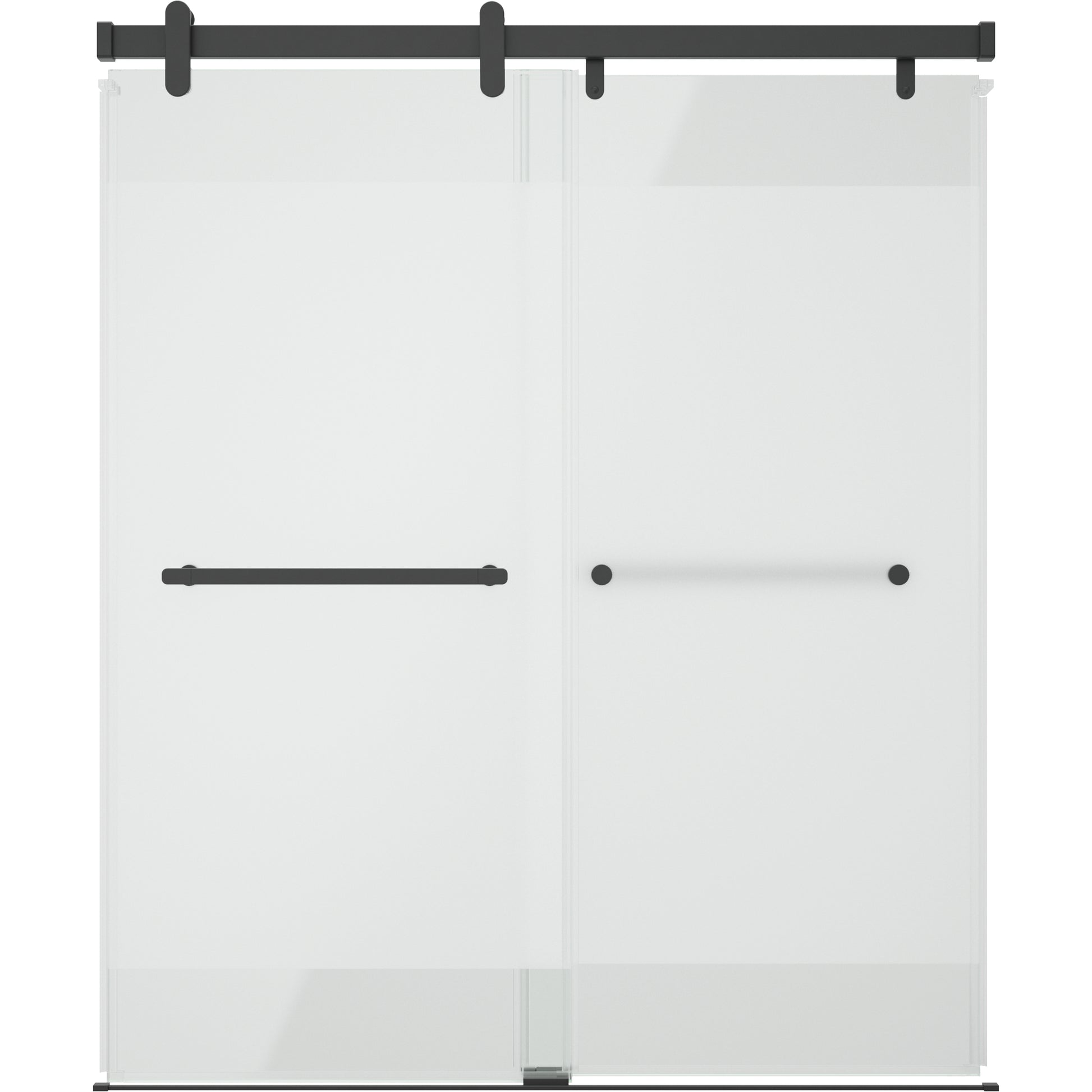 60" Shower / Privacy / Matte Black