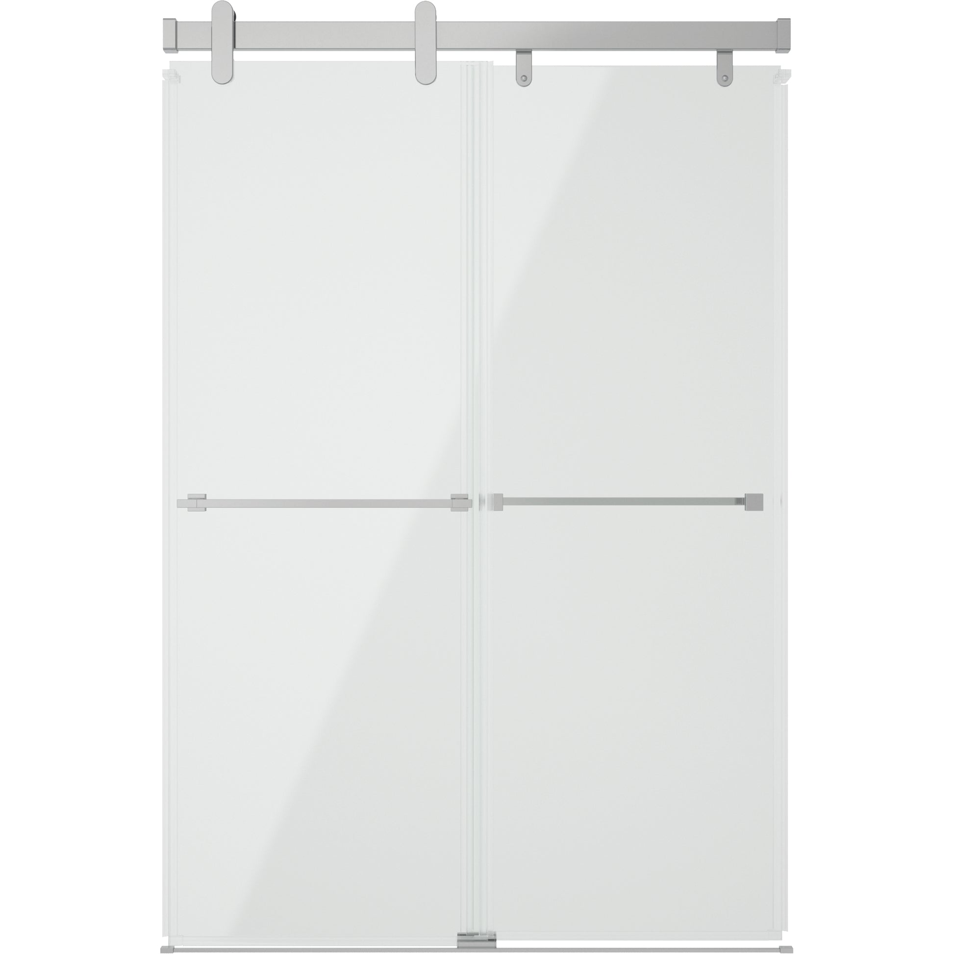 48" Shower / Clear / Chrome