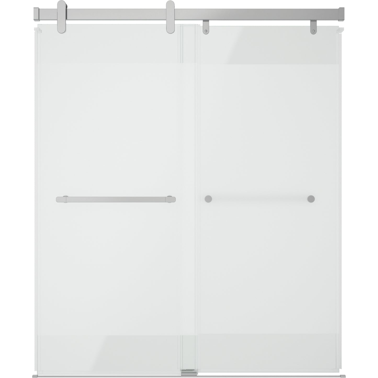 60" Shower / Privacy / Chrome