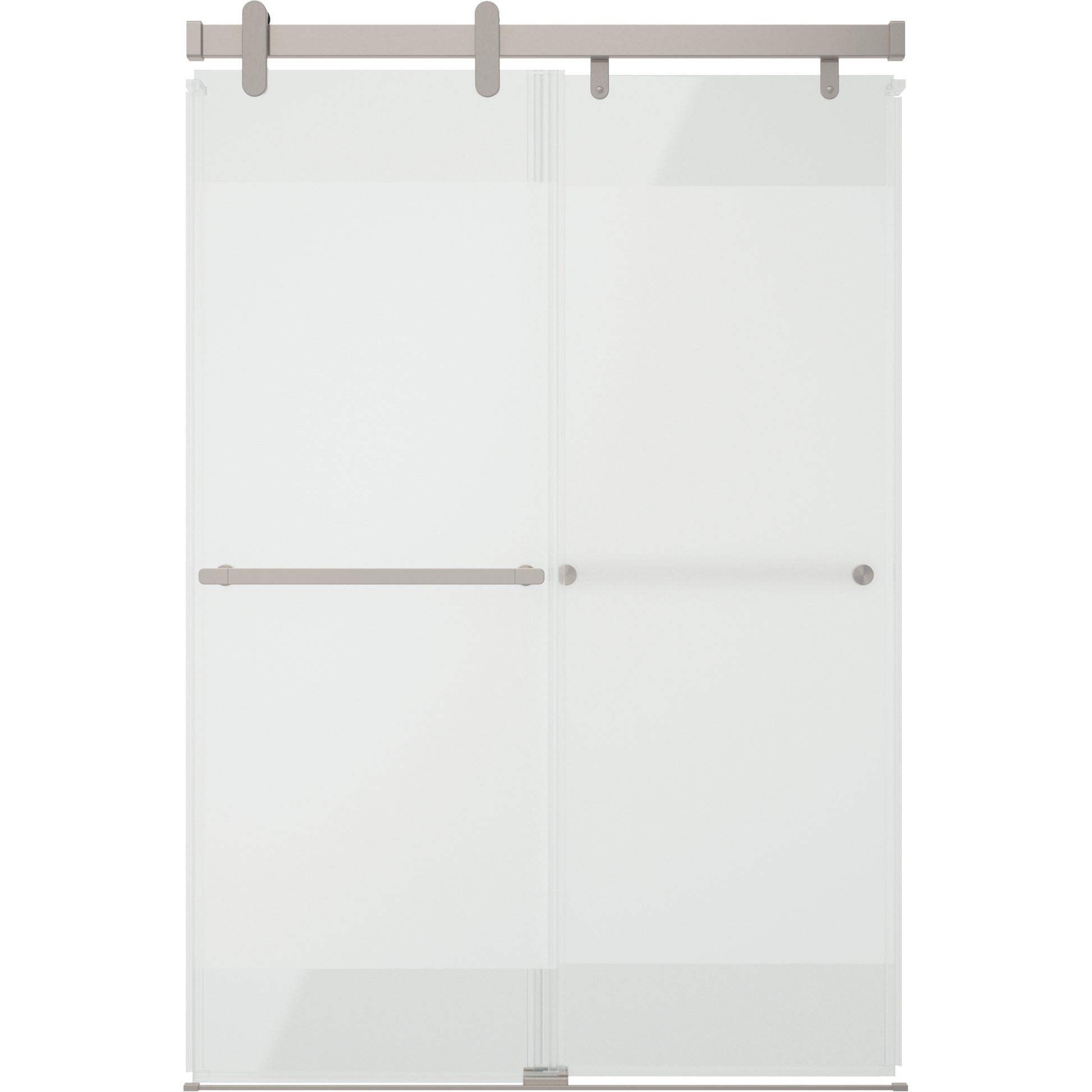 48" Shower / Privacy / Brushed Nickel (Shower Door)