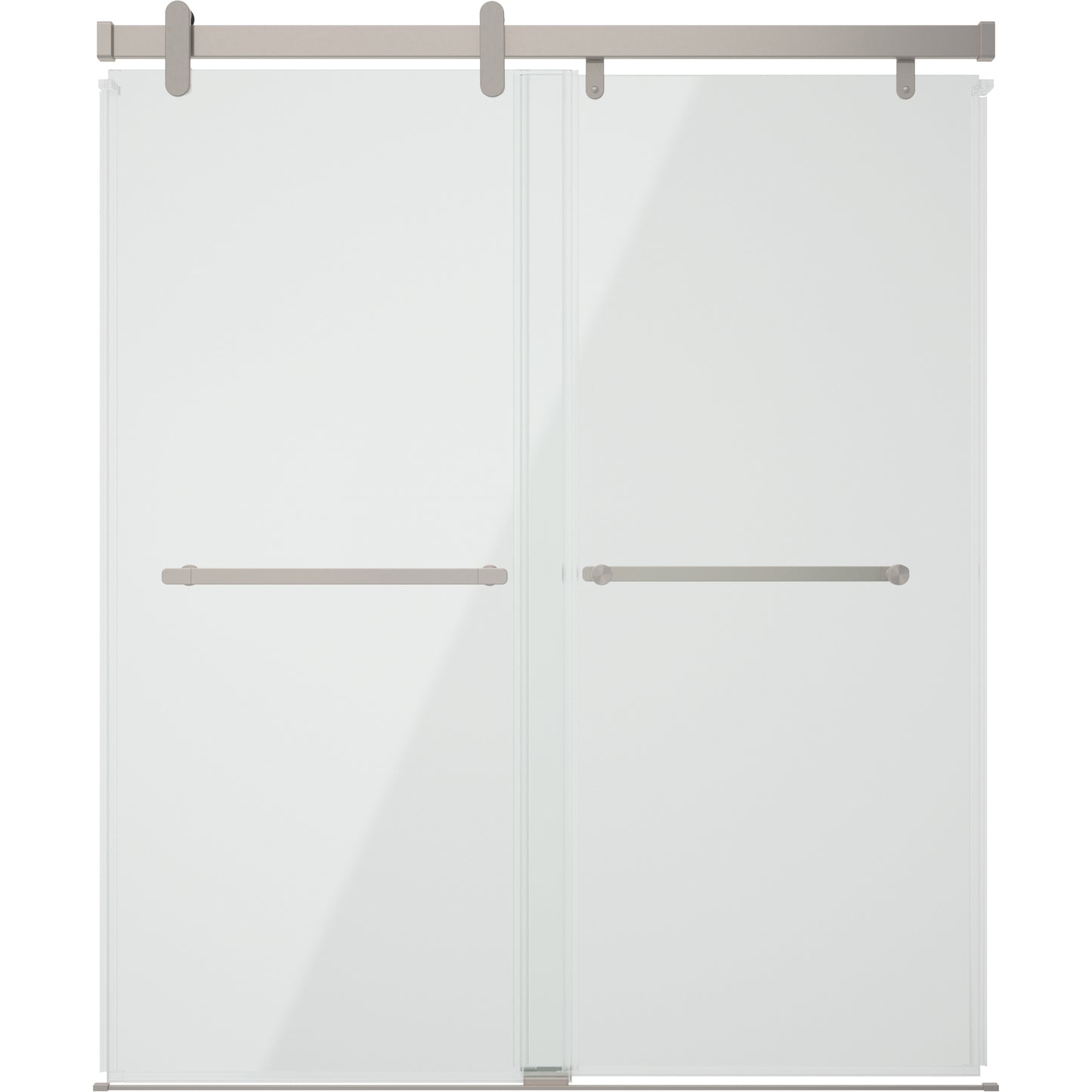 60" Shower / Clear / Brushed Nickel (Shower Door)