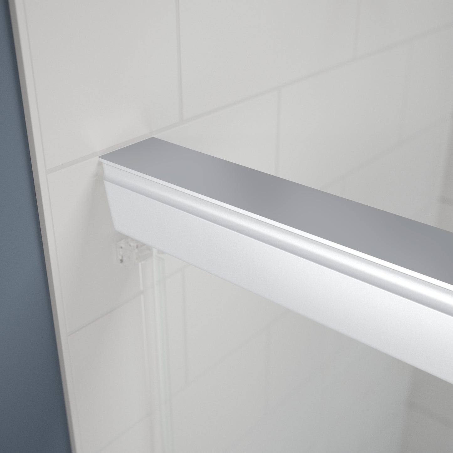 60" Shower / Clear / Brushed Nickel (Shower Door)